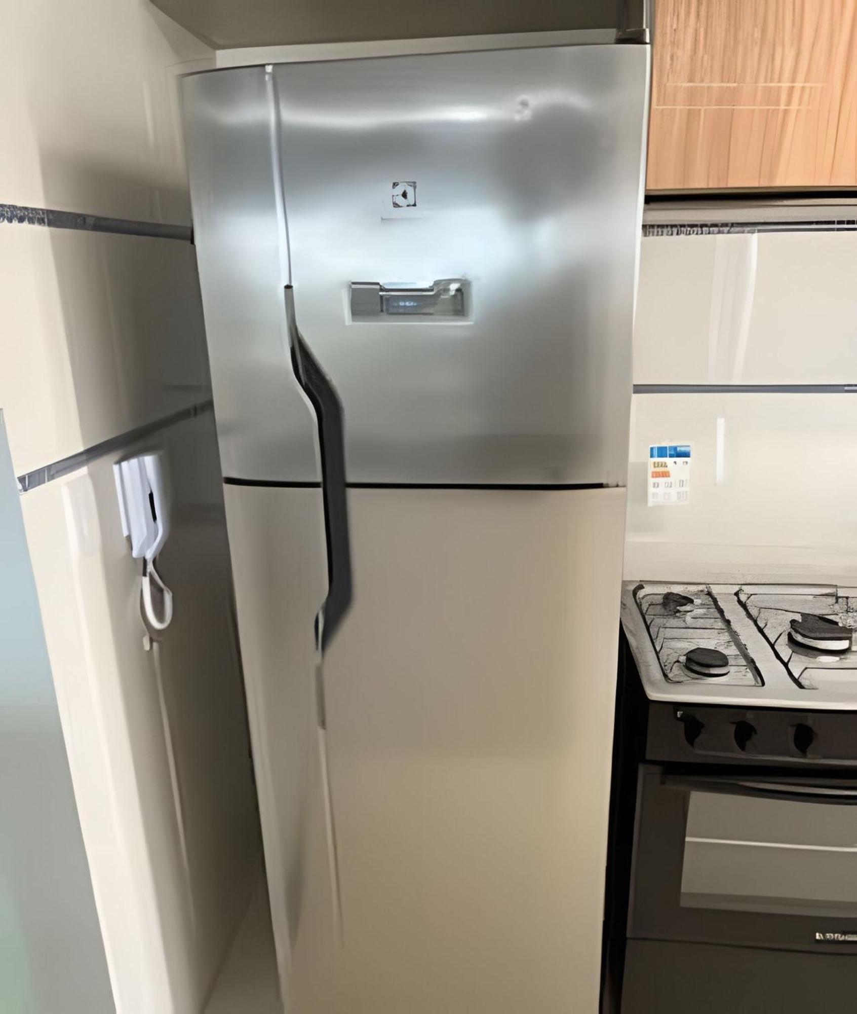 Apartamento Varanda E Churrasqueira Pe Na Areia Pg Прая-Гранди Экстерьер фото