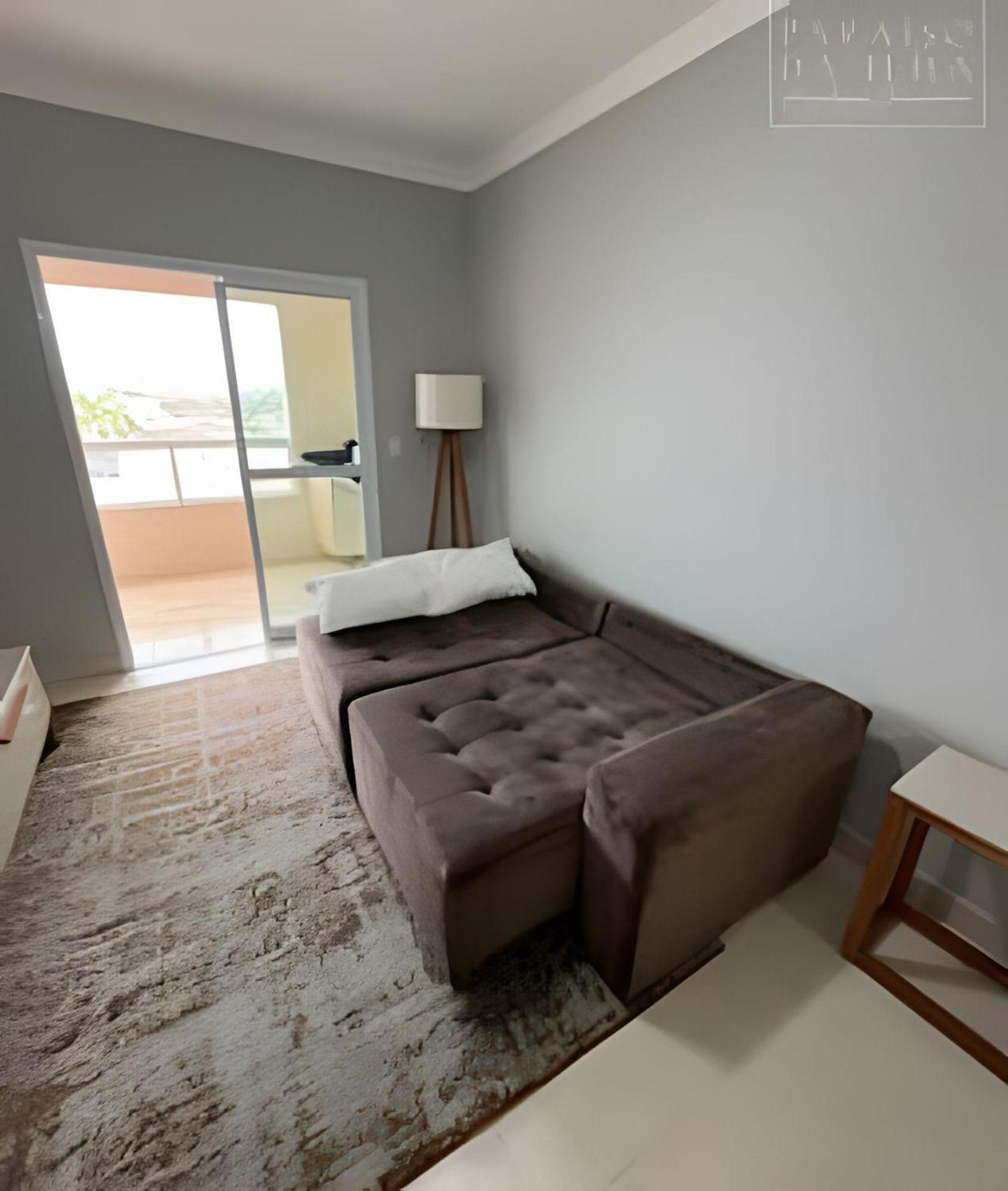 Apartamento Varanda E Churrasqueira Pe Na Areia Pg Прая-Гранди Экстерьер фото