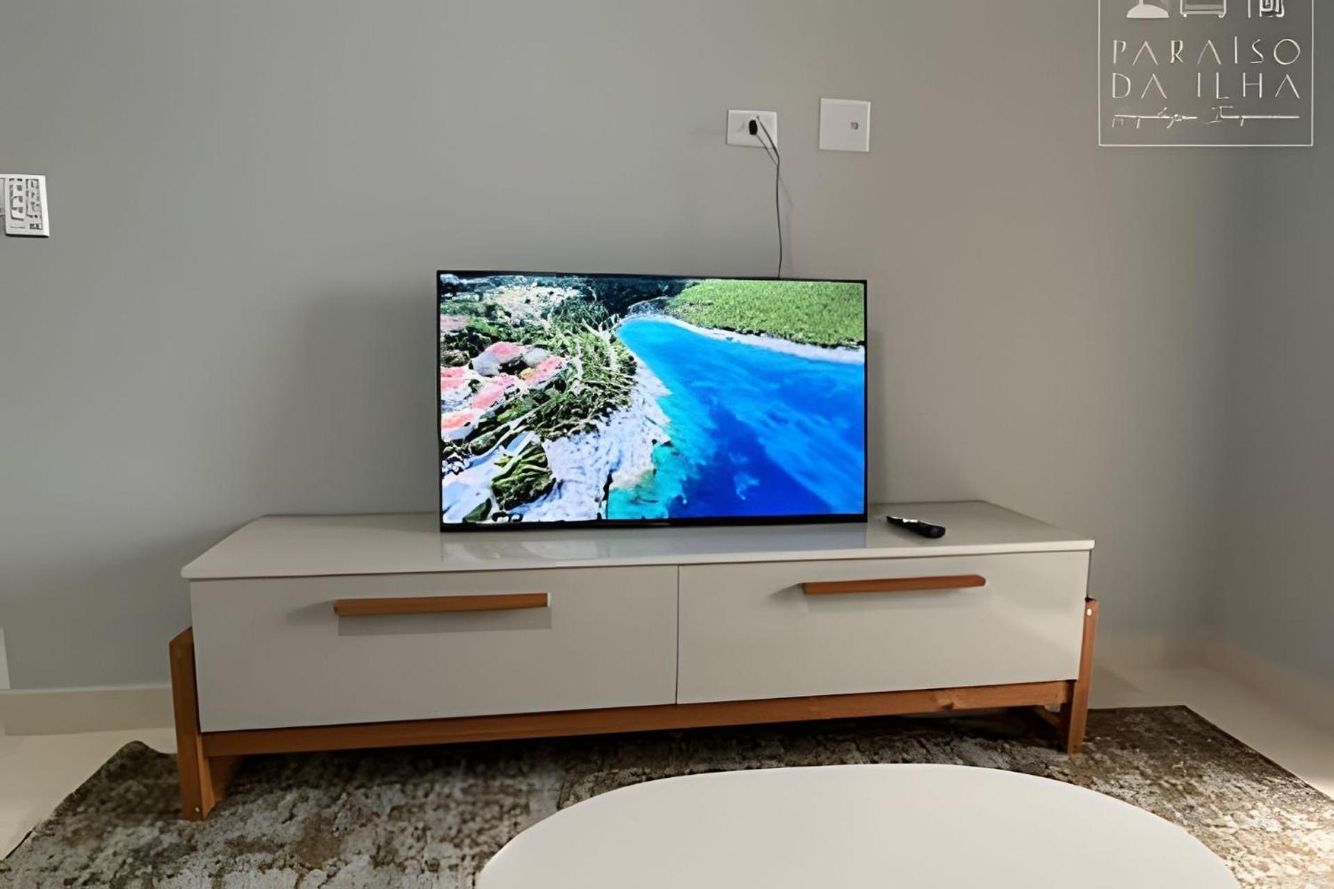Apartamento Varanda E Churrasqueira Pe Na Areia Pg Прая-Гранди Экстерьер фото