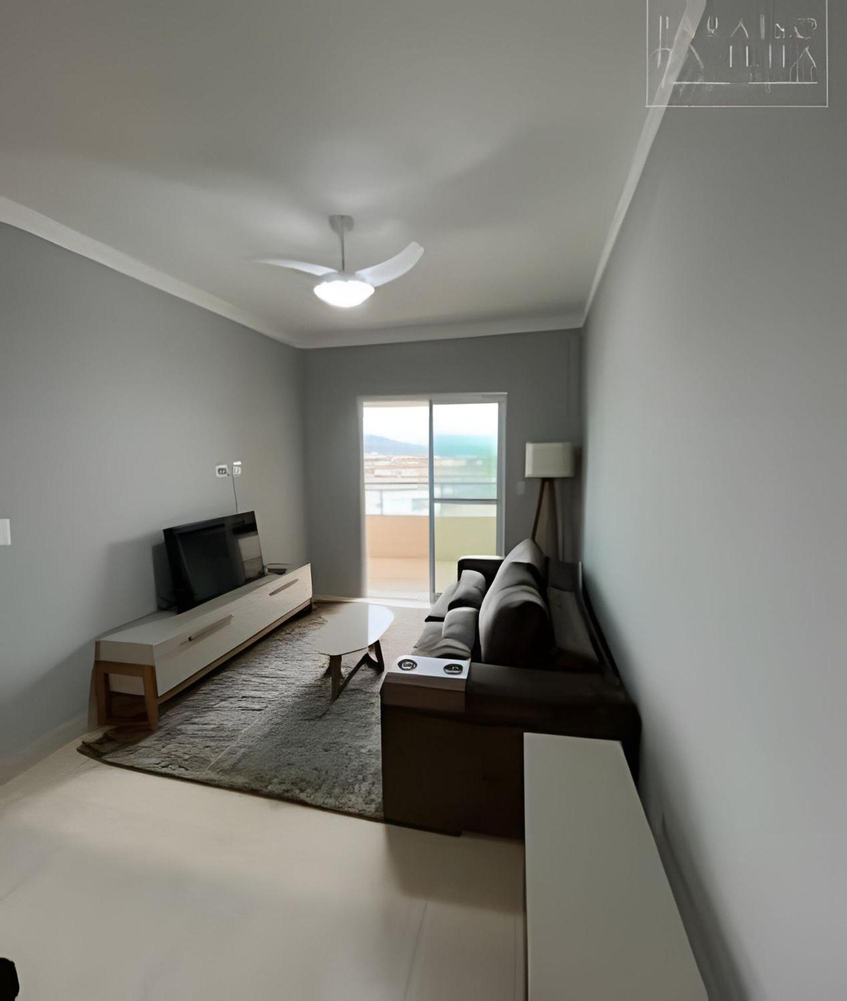 Apartamento Varanda E Churrasqueira Pe Na Areia Pg Прая-Гранди Экстерьер фото
