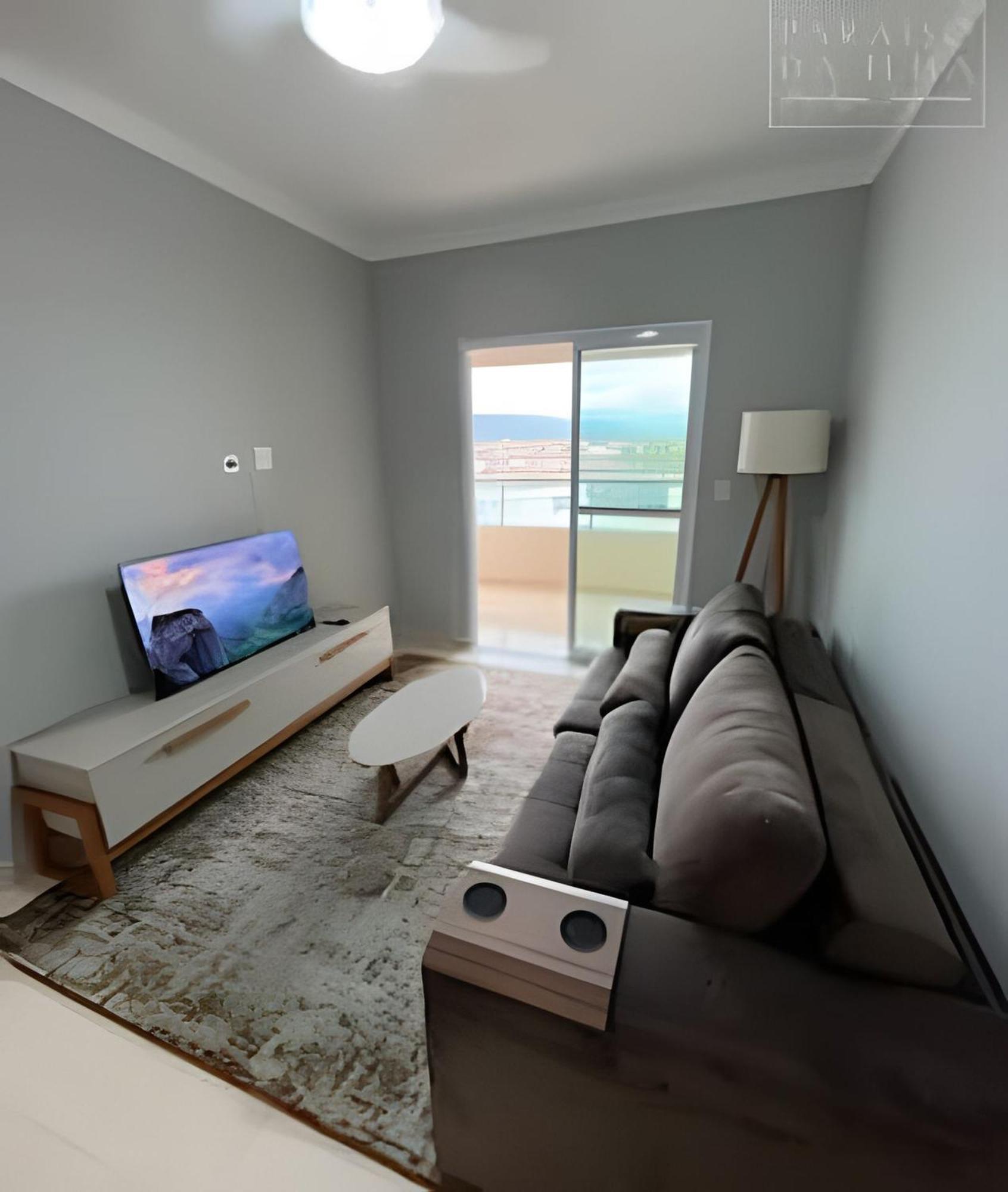 Apartamento Varanda E Churrasqueira Pe Na Areia Pg Прая-Гранди Экстерьер фото